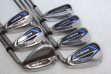 Cobra King F8 One Length 5-PW,GW Iron Set Right Regular Flex MPH Steel # 177304