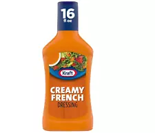 Kraft Creamy French Salad Dressing 16 fl oz Bottle