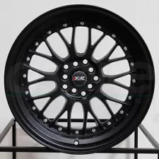 4-New 18" XXR 521 Wheels 18x8.5/18x10 5x114.3/5x120 25/25 Flat Black Staggered R