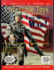 COLLECTIBLE TOYS & VALUES #21; G.I. Joe figures old and new plus other war; NMi