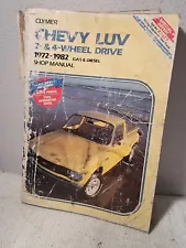 Clymer A145 Chevy Luv 2 & 4 Wheel Drive 1972-1982 Gas & Diesel Car Repair Manual