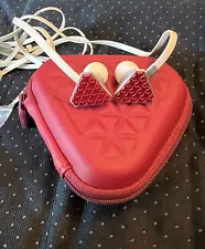 Beats by Dr. Dre Lady Gaga Red Heartbeats In Ear Headphones + Case Monster