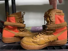 Nike Men's Air Force 1 SF Special Forces QS | Desert Ochre Size 9