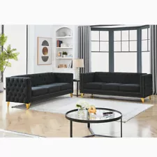 Velvet Sofa for Living Room