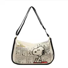 Snoopy Large Capacity Handbag Shoulder Bag Crossbody Bag Adjustable Shoulder Str