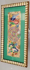 Mayan Aztec Calendar Artwork Painting 30 x 16