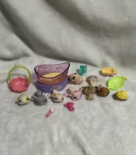 Authentic Littlest Pet Shop LPS Lot Of 8 Rodents Hamsters Mice Guinea Pigs Rats