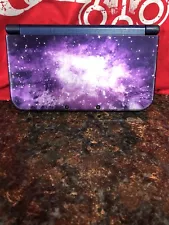 New Nintendo 3DS XL Galaxy Console w/ Charger (LOOK)