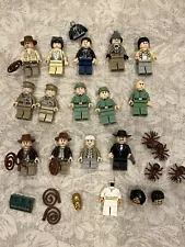 Lego Indiana Jones Minifigures Lot Excellent Condition!