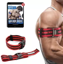 BFR Bands PRO X? Blood Flow Restriction Bands - Set of 2 Occlusion Training Stra