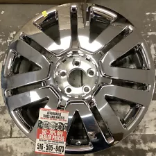 Ford Edge 2009 3782 aluminum OEM wheel rim 20 x 7.5 Chrome Clad