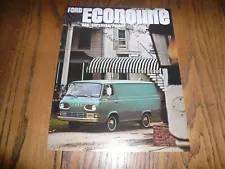 1967 Ford Econoline Van Supervan Pickup Sales Brochure - Vintage