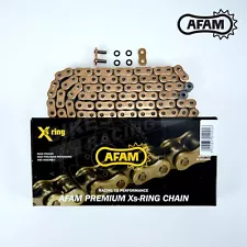 Afam Upgrade Gold 520 Pitch 112 Link Chain fits Aprilia 450 SXV Motard 2006-2013