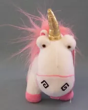 Despicable Me Unicorn Illumination Movie Character Plush Pink Toy Factory Tags