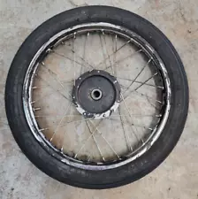 1982 Honda Express NC50 Scooter Front Rim and Tire