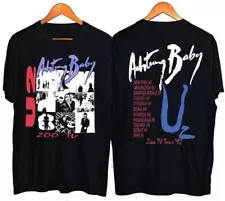 Vintage U2 Achtung baby Zoo Tv Tour 92 Concert T-Shirt Size S-3XL For Fans