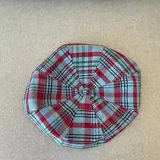 Blue Tartan Beret