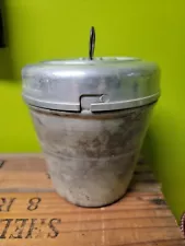 Vintage Wear-Ever Aluminum Pot 1102 Coal Miner's Lunch Pail Made in USA