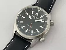 BYOP Meridian Pilot Watch Seiko Automatic Sapphire Swiss C3 Lume