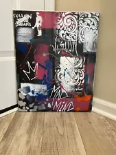 painting on canvas original/pop art/street art