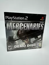 Sony Playstation 2 PS2 Mercenaries Demo Disc New Sealed