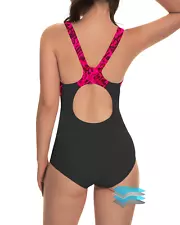 Beautikini Period Swimwear Racerback Training Bathing Suit for Teens Girls