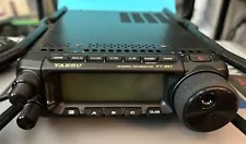 Yaesu FT-891 100W Mobile Ham Radio Transceiver with original box and rails