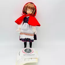 Knowles Heroines From the Fairy Tale Forests Series Little Red Riding Hood Doll