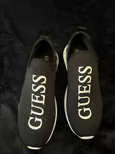 Guess Shoes Men’s 8.5 Black/white Sole material Rubber Closure type Pull On