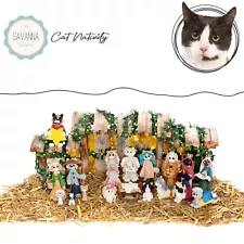 SAVANNASHOPS Cat Nativity - Nativity Sets - kittens Gifts - Cat Lover Gifts