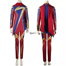 Marvel The Marvels Kamala Khan Ms.Cosplay Costume Outfit Uniform Set Halloween