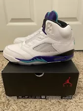 Size 10 - Air Jordan 5 Retro Grape NRG Fresh Prince-New