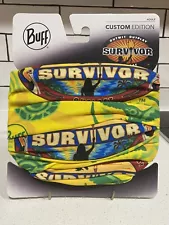 CBS Survivor Buff Season 45 Yellow Lulu BUFF Fiji BNWT