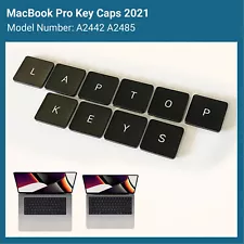 MacBook Pro Replacement Key & Clip for A2442 A2485 A2779 A2780 M1 M2 2021 - 2023