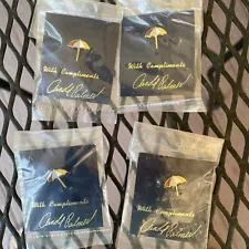 Arnold Palmer Bay Hill Umbrella Logo Golf Lapel Pins. Lot Of 4 With Complements.