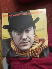 JERRY JEFF WALKER /DRIFTIN WAY OF LIFE 1969 COMPLIMENTARY COPY NOT FOR SALE