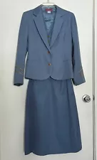 Adolfo Stonington Pan Am Stewardess/Flight Attendant Purser Uniform With Vest