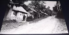 Early Photo of a Native Settlement in Trinidad