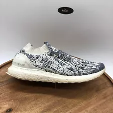 Adidas Ultra Boost Uncaged Oreo Non Dyed White Navy Blue Shoes BA9616 Size 8