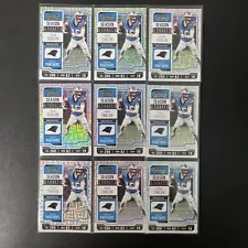 2023 Contenders Lot*9 Adam Thielen Season Ticket Mojo Panthers FT5CX