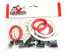 Gottlieb Rescue 911 Pinball Machine Replacement Repair Rubber Ring Kit White