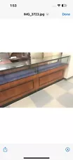 Large jewelry display cases used