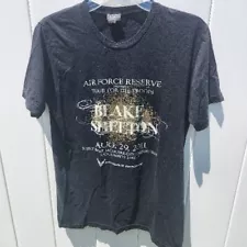 Blake Shelton 2011 Air Force Reserve Tour for the Troops Double Sided T shirt M