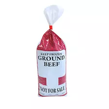 1 LB GROUND MEAT BAG, GROUND BEEF NOT FOR SALE, 1000 BAGS