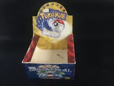 Pokemon Base Set Booster Box 1999 Display Empty Charizard Blastoise Venusaur