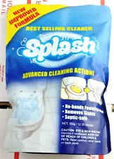 Splash Toilet Bowl Foaming Cleaner - Self Activating Miracle Powder Cleaning