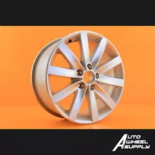 Volkswagen Golf Jetta GLI 2006-2014 Silver 17" Inch OEM Wheel Rim 5KO601025AN