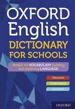 Oxford English Dictionary for Schools by Oxford Dictionaries, NEW Book, FREE & F