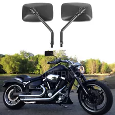 For Yamaha Road Star XV 1600 1700 Midnight Silverado Rectangle Motorcycle Mirror (For: 2005 Yamaha Road Star)