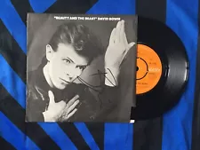 David Bowie Signed 7 Inch Vinyl Cover, AUCTION